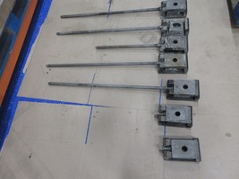 TOYODA HS630 CNC MILL ADJUSTABLE LEVELING LEGS LEG BLOCK FEET LOT OF 3 P... - $145.49