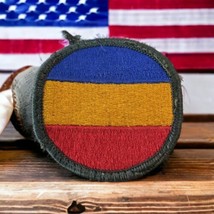 Vintage WW2 U.S. Army Replacement &amp; School Command Shoulder Military Patch - $9.87