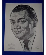 Ernest Borgnine Academy Award Oscar Portrait Print Vintage 1962 Volpe Marty - $227.89 MXN