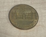 Vintage The Abbey &amp; Palace of Holy Roodhouse Souvenir Challenge Coin KG JD - £15.81 GBP