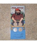 Vintage Postcard ~ Paul Bunyan - Cooling Off - Waverly Iowa - Insurance ... - $34.40