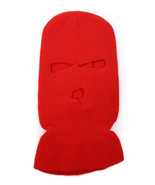 Umo Lorenzo Italy Three Holes Full Face Ski Mask Balaclava Bright Red New - $218.20 MXN