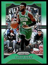 2019 Panini Prizm #40 Jaylen Brown Prizms Green EX-B113R2 - £11.93 GBP