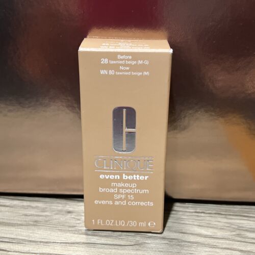 CLINIQUE Even Better™ Makeup Broad Spectrum SPF 15 in WN 80 Tawnied Beig... - $18.75