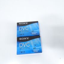 Sony (DVC) 60min Premium Cassette Lot Of 2 New DVM60PRR Cassette Tape (2... - $17.66 CAD
