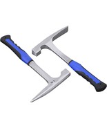 2 Pack Rock Pick Hammer, 30 oz Brick Hammer, Masonry Hammer, All Steel Rock - $69.65 CAD