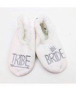 Snoozies Women&#39;s Tribe ---   Bride Slippers Non Skid Soles White Medium 7/8 - $12.86
