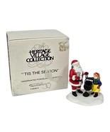 Dept 56 Heritage Village Collection &quot;Tis The Season&quot; Santa &amp; Girl Figurine - $16.72