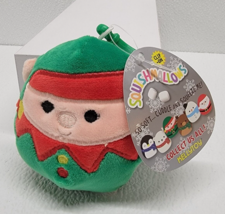 Squishmallow Elf Clip On Christmas Keychain Plush New With Tag! - £9.24 GBP