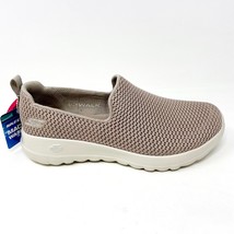 Skechers Go Walk Joy Taupe Womens Casual Slip On Comfort Shoes - £39.92 GBP