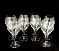 Schott Zwiesel THE FIRST 7 1/4&quot; Crystal Water Glasses Goblets Signed ~ S... - £79.12 GBP