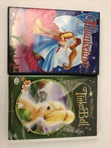 2 x Children&#39;s DVD Disney&#39;s Tinker Bell &amp; Hans Christian Anderson Thumbelina - £7.96 GBP