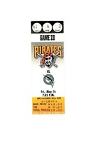 May 16 1997 Florida Marlins @ Pittsburgh Pirates Ticket Three Rivers Stadium - £15.81 GBP