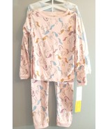 Just One You Carters Girls 5T 4pc Long sleeve Pink Horse Stars Pajama Se... - $280.07 MXN