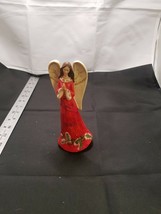 Christmas Angel Praying Figurine Collectible Vintage Holiday Statue Deco... - $9.98