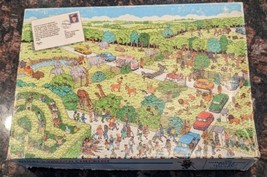 Where’s Waldo Safari Park Puzzle 100 Piece New #624 Seek & Find Vintage Complete - $14.95