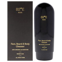 Face Beard and Body Cleanser - Woody Oud by 82E for Men - 6.7 oz Cleanser - £17.92 GBP