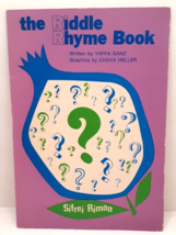 The Riddle Rhyme Book by Yaffa Ganz 1981 Vintage - £8.74 GBP