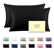 Silk Pillowcase For Hair And Skin,Soft,Breathable And Sliky 100% Standard Size P - £32.92 GBP