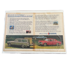 Vintage Original 1964 Studebaker Magazine Print Ad Different by Design - £14.46 GBP