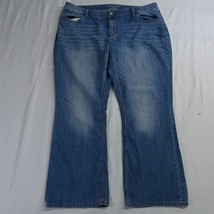 Maurices 20W Mid Rise Bootcut Light Wash Stretch Denim Womens Jean - £15.66 GBP