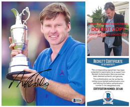 Nick Faldo PGA Golfer signed Golf 8x10 Photo proof Beckett COA autographed - £103.11 GBP