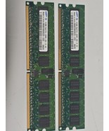 1GB Ram ( 2pcs ) 512mb 1Rx8 PC2-3200R-333 DDR400 SDRAM Memory  Matched P... - $10.92 CAD