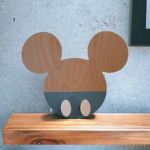 Disney Parks Mickey Mouse Icon Wooden Pet Leash Wall Hanging NWT - £18.09 GBP