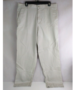Dockers Men&#39;s Flat Front Classic Fit Dress Pants Slacks Size 36x34 - £12.96 GBP