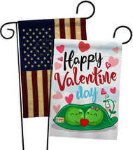 My Sweet Peas Valentine - Impressions Decorative USA Vintage - Applique Garden F - £24.61 GBP