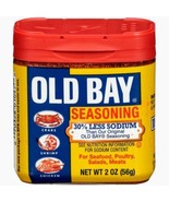 McCormick OLD BAY 30% Less Sodium Seasoning 2oz FREE SHIPPING - £6.74 GBP