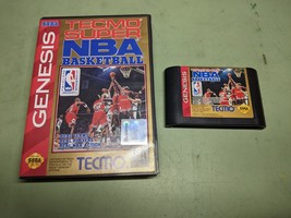Tecmo Super NBA Basketball Sega Genesis Cartridge and Case - $5.95