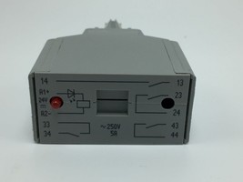 WAGO 286-353 RELAY WITH 4 MAKE CONTACTS 48VDC - $43.00