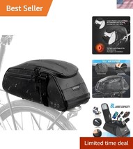 8L Reflective Bike Cargo Carrier with Adjustable Straps - Perfect for Tr... - $45.00