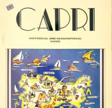 1985 Capri Italy Historical Geographical Travel Guide Photo PB 1st Editi... - $649.46 MXN