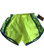 RBX Girl&#39;s Active Track Shorts Size 14/16 Performance Neon Shorts with L... - $32.28 CAD