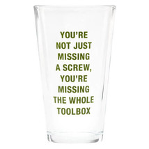 Say What Pint Glass 470mL - Missing Screw - $28.61