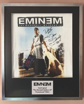 Eminem hand signed &quot;The Marshall Mathers LP&quot; Promotion T-Shirt Autograph... - £2,242.71 GBP