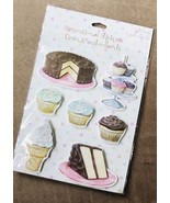 STUDIO 18 DIMENSIONAL STICKERS CAKES CUPCAKES NEW IN PACKAGE - £3.06 GBP
