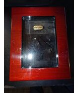 Automatic Double Watch Winder Display Case Wood Finish Dual Rotor - $38.29