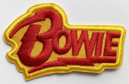 DAVID BOWIE Iron-On PATCH Embroidered ziggy stardust prince queen Brand New - £3.12 GBP