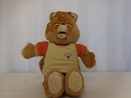 Teddy Ruxpin 1985 Talking Animated Bear In Original Suit For Repair or Parts - £13.99 GBP