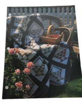 Spinning Spools Pieced Basket Quilting Pattern and Template 10 inch bloc... - $3.99