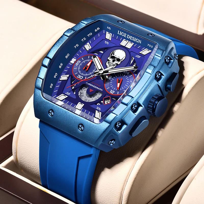 Top Brand Luxury Men Wristwatch Chronograph Waterproof Luminous Date Men... - £48.25 GBP