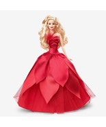 Holiday Barbie Doll 2022 with Wavy Blonde Hair, Mattel - £51.95 GBP