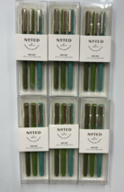 NOTED by Post it 3 Pack Felt Tip Pen Set 3 Green, Light Green, Light Blue 6 Pack - £14.41 GBP