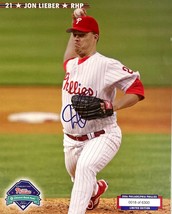 Jon Lieber Firmado 8x10 Philadelphia Phillies Foto Si - £15.23 GBP