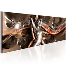 Tiptophomedecor Glamour Canvas Wall Art - Waves Of Passion - Stretched &amp; Framed  - £73.06 GBP+