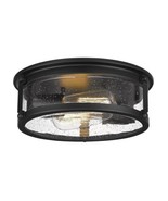 2-Light Flush Mount Light Fixture Vintage Industrial Light Farmhouse - $67.22 CAD