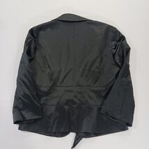 INC International Concepts Women's Black Cotton Blend Blazer Jacket Size Medium image 2